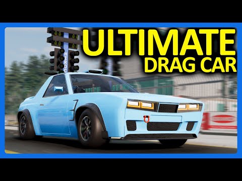 I Built the ULTIMATE Drag Car in BeamNG...