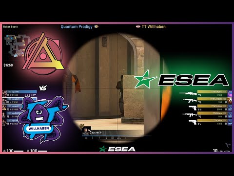 Quantum Prodigy vs TT Willhaben | ESEA S39 - EU - CSGO Main - HiGHLiGHTS | CSGO