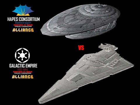 Star Wars - Empire at War - FOC Alliance - Battledragon vs ISD MKI