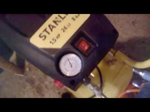 24 Litre Stanley Compressor - Review, continued...Pressure Valve.