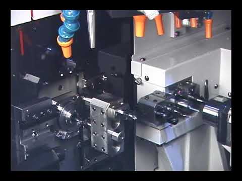CNC Sliding Head Automatic Machine