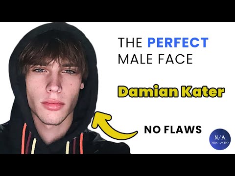 The Perfect Face Of Damian Kater - Blackpill Face Rating