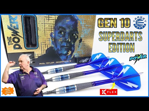 Target PHIL TAYLOR Gen 10 SUPERDARTS Edition Darts Review