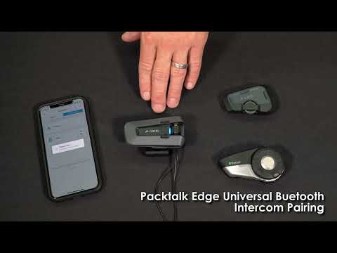 Packtalk Edge Universal Bluetooth Intercom Pairing