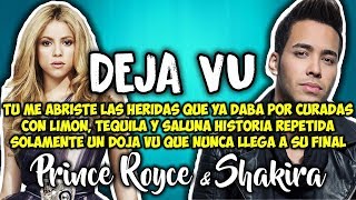 Prince Royce, Shakira - Deja vu (Letra)