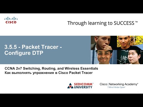 Курс Молодого Бойца Cisco Часть 2 2021 CCNA 2 SRWE 3.5.5 Cisco Packet Tracer – Configure DTP