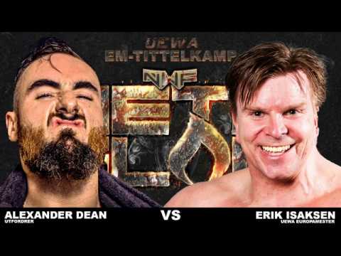 Alexander Dean vs. Erik Isaksen (UEWA European Heavyweight Champion) | Pro-wrestling in Europe