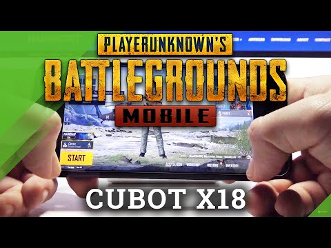 Cubot X18 - PubG Mobile GAMEPLAY