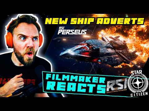 FILMMAKER REACTS: STAR CITIZEN | NEW SHIP ADS I'VE MISSED!!