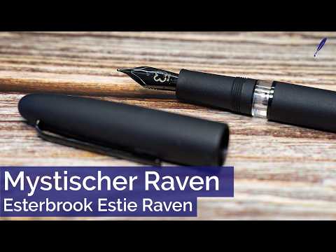 Esterbrook Estie Raven: The elegant all-black fountain pen