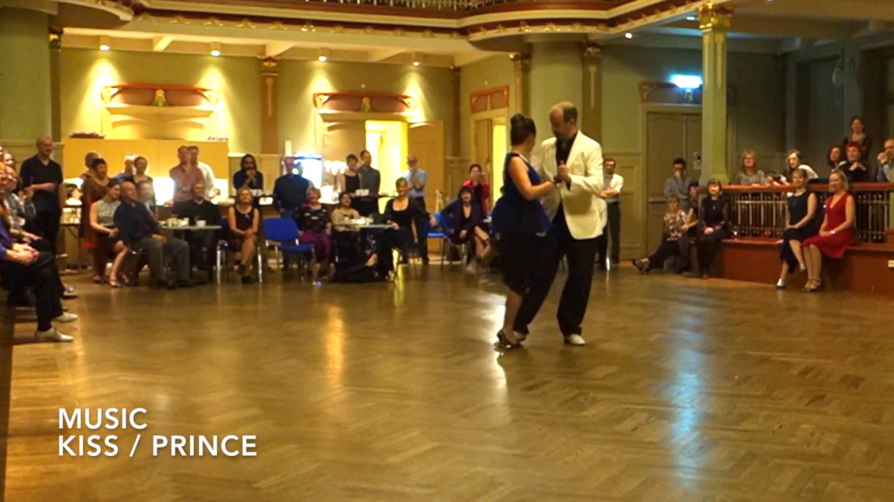 Tangokompaniet - Anna Sol & Daniel Carlsson dancing tango to Kiss with Prince, February 2019