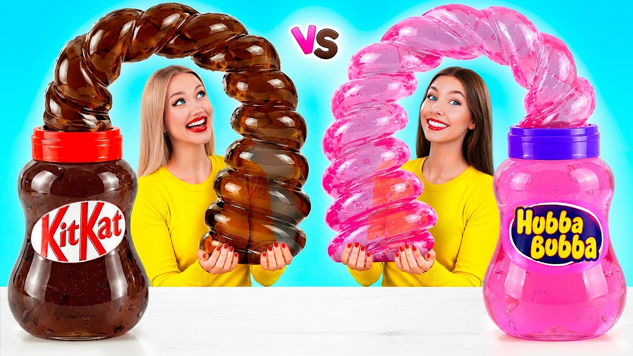 Gummy Food vs Chocolate Food Challenge | Crazy Cooking Battle by Multi DO Challenge