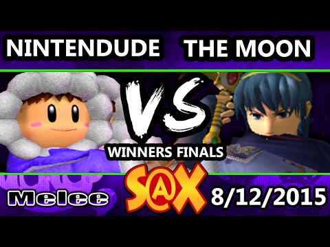 S@X - CT | The Moon (Marth) Vs. VGz | Nintendude (Ice Climbers) SSBM Winners Finals - Smash Melee
