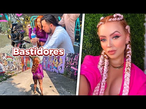 VLOG BASTIDORES DO MEU NOVO CLIPE “QUE CALOR” !!! *levei dois fas pra gravarem *