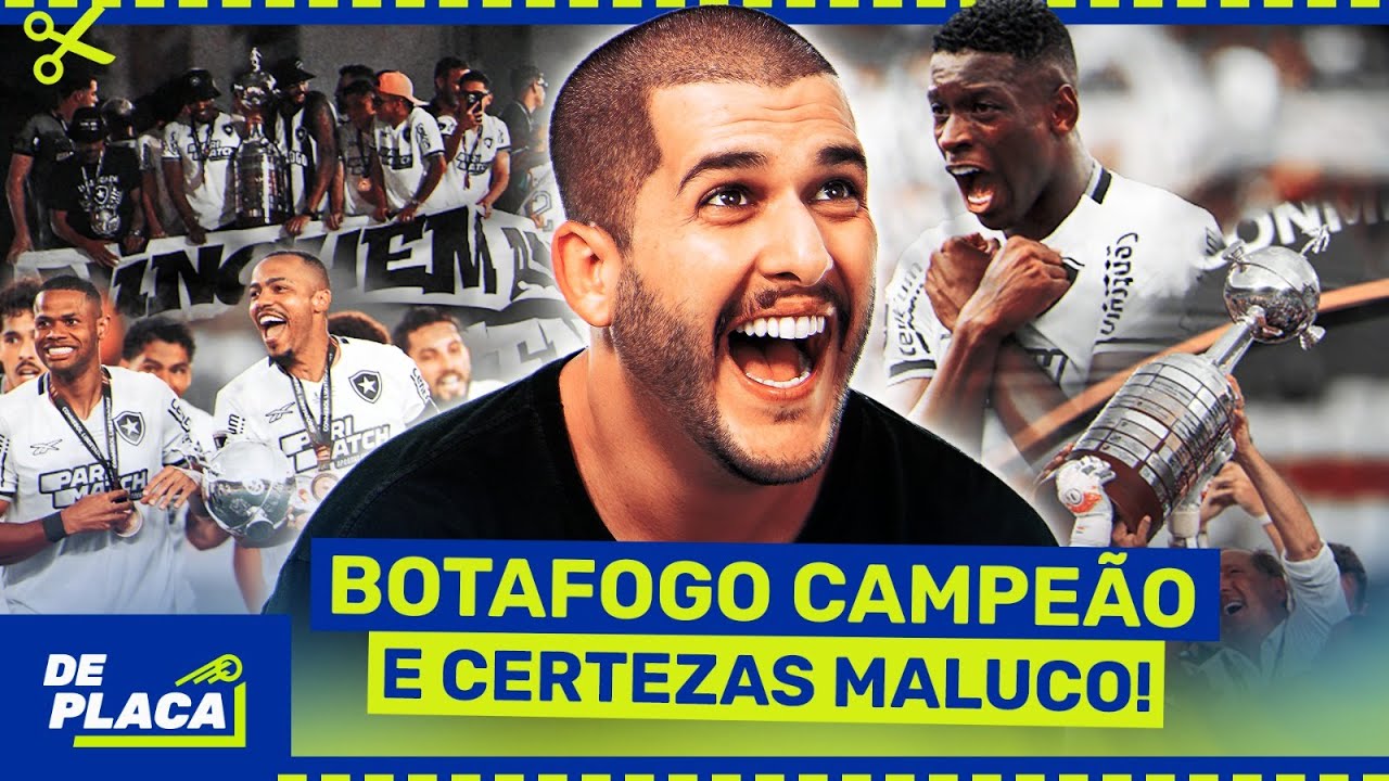 BOTAFOGO FOI CAMPEÃO DA LIBERTADORES E O CERTEZAS SOBREVIVEU: "EU ESPEREI 30 ANOS POR ESSE MOMENTO"