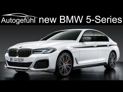 New BMW 5-Series Facelift 2021 update Exterior Interior changes - M550i and M Performance Parts 2020