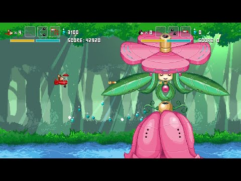 Horgihugh And Friends Gameplay 🐶 Nintendo Switch - Puppy shmup