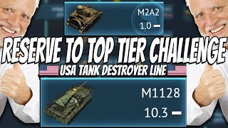 Playing the ENTIRE USA Tank Destroyer Line - Reserve to Top Tier