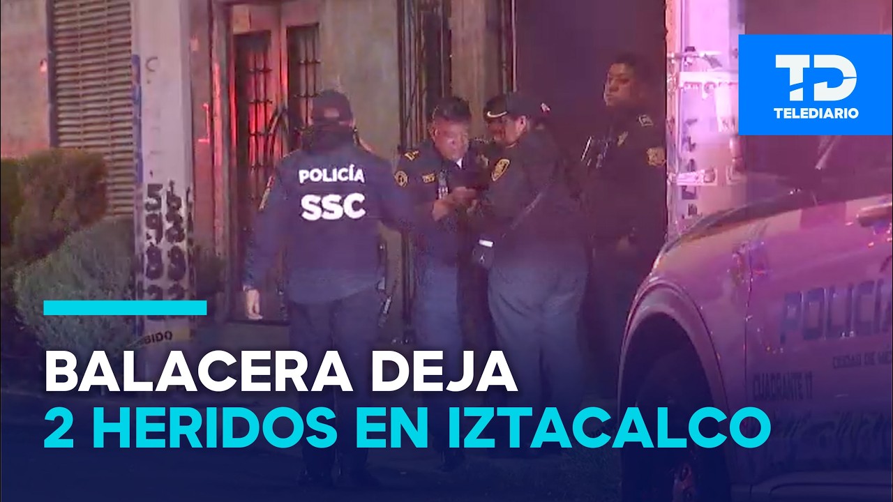 ¡Desde la puerta! Ataque a balazos deja 2 hombres heridos en la Agrícola Pantitlán, Iztacalco