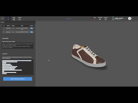 Unlimited3D platform - How to make 3D ads with configuration
