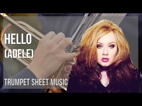 Trumpet Sheet Music: How to play Hello by Adele