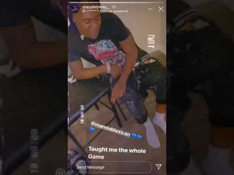 CrazyBoyBray and Mo3 behind the scenes of a visual collab