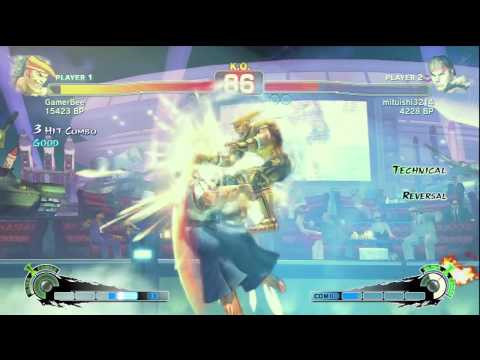 SSF4: GamerBee (Adon) VS mituishi (Ryu)