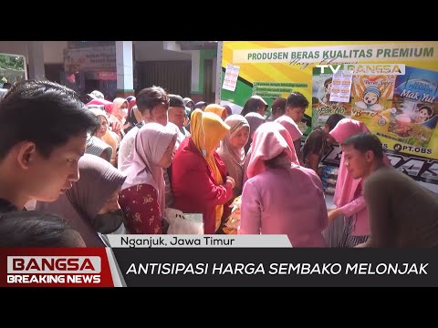 Jelang Lebaran, Pemkab Nganjuk Gelar Gerakan Pangan Murah