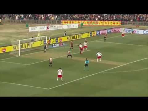 Francesco Nicastro INCREDIBLE SPINNING BACK HEELED GOAL Ternana vs Perugia