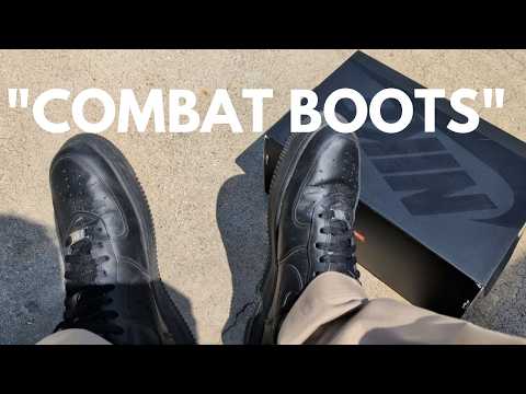 I Wore Black AF1's For Over a Month Straight!  WEAR REVIEW Supreme x Nike Black Air Force 1's