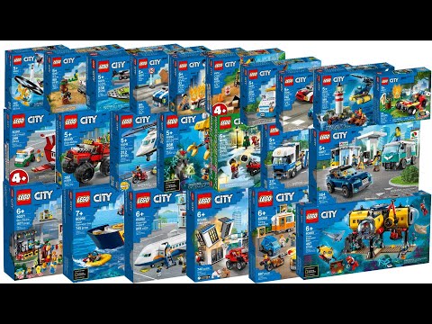 All LEGO City Sets 2020 Compilation/Collection Speed Build