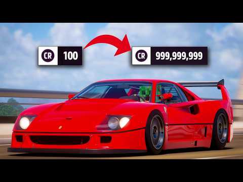 0 To 1 BILLION Credits In Forza In ONE Video!