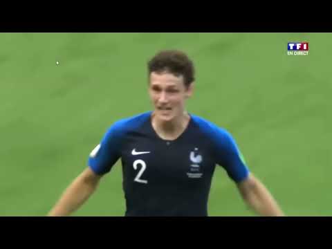 Second poteau PAVARD!!!!!(Huitième de finale coupe du monde 2018)