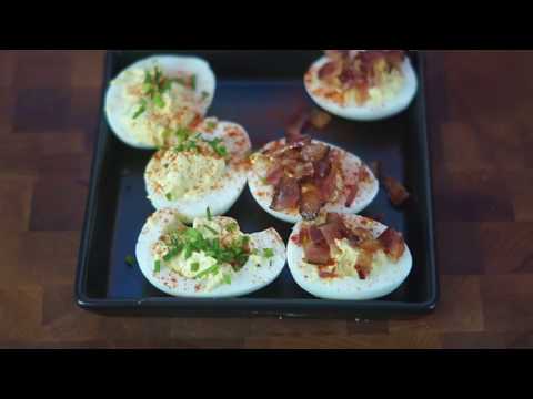 How to make Deviled Eggs with Bacon/ Simple Recipe