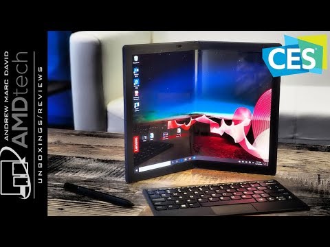 External Review Video Ax6ohHFzsHQ for Lenovo ThinkPad X1 Fold Foldable Laptop (2020)