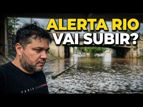 RIO DOS SINOS CONTINUA SUBINDO: (24 jULHO) São Leopoldo! Veja a Previsão do Tempo