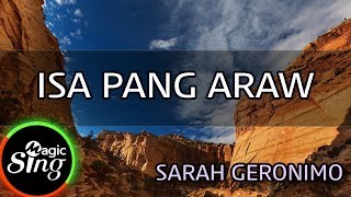 [MAGICSING Karaoke] SARAH GERONIMO_ISA PANG ARAW karaoke | Tagalog