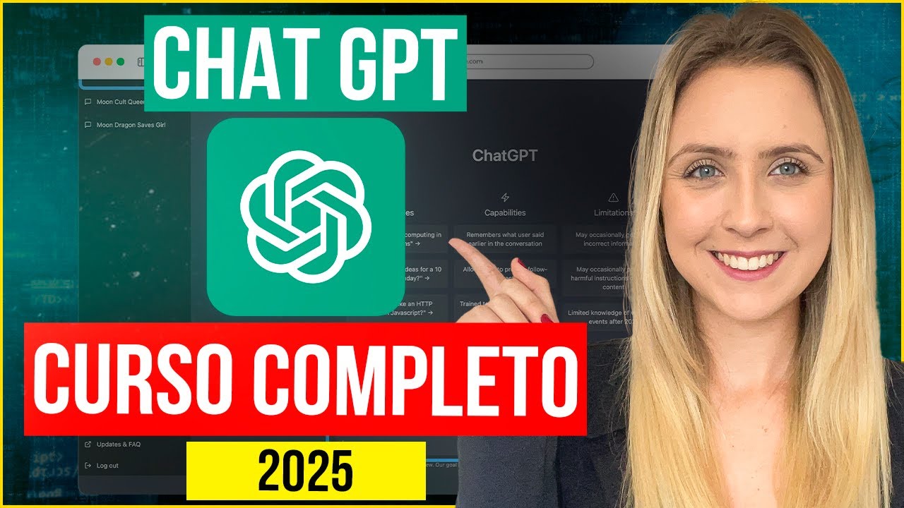 Curso de ChatGPT 2025 | GRÁTIS, ATUALIZADO e COMPLETO | do Básico ao Avançado