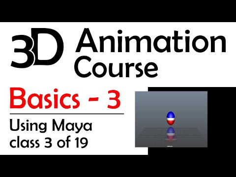 3D Maya Animation Basics 1 Intro To Maya Free 3D Animation Course