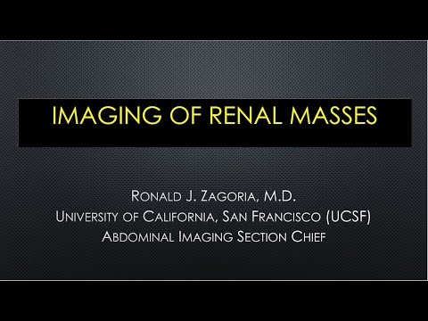3.22.2021 Urology COViD Didactics - Imaging of Renal Masses
