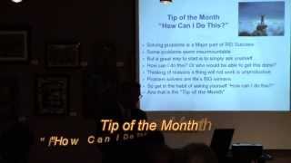 Tip of the Month "How Can I Do This?" by Dennis Henson