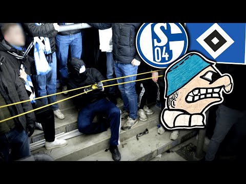 Katapult im Gäste-Block & UGE mit P*nis-Nase! (Schalke vs. HSV)