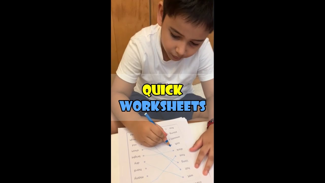 Fun Worksheet   #shorts