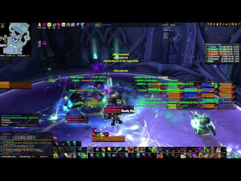 Heroic Tomb of Sargeras Sisters of the Moon kill Restoration Druid PoV