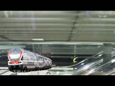 Zug Mitfahrt Niederweningen - Rapperswil, Zürich HB - Zürich Stadelhofen , Train ride,Viagem de trem