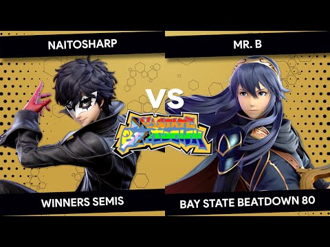 Bay State Beatdown 80 - naitosharp (Cloud, Joker) vs Mr. B (Shulk, Lucina) - Winners Semis