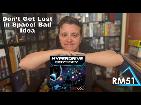 Getting Lost in Space is Bad| Hyperdrive Odyssey Review| Board Game Brief