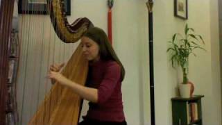 Keane &quot;Hamburg Song&quot; on harp Elizabeth Gerberding