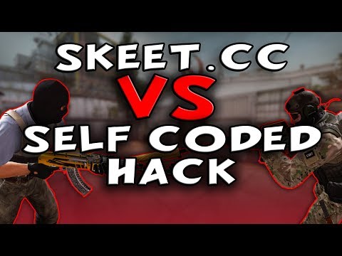 CS:GO Skeet.cc VS Self Coded Hacks In Comp | Legit Comp Hacking