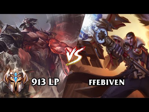 [EUW] CHALLENGER AATROX ''NAAYIL'' vs CHALLENGER JAYCE ''FEVIBEN'' - TopLane Kingdom